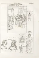 Picture 43 of 77 from Recherches sur les costumes, les moeurs, les usages religieux, civils et militaires des anciens peuples : [Volume 3] / par J. Mailliot, ... publié par P. Martin (1809), leaf 233