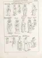 An illustration from Recherches sur les costumes, les moeurs, les usages religieux, civils et militaires des anciens peuples : [Volume 3] / par J. Mailliot, ... publié par P. Martin (1809)