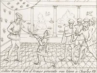 Picture 51 of 77 from Recherches sur les costumes, les moeurs, les usages religieux, civils et militaires des anciens peuples : [Volume 3] / par J. Mailliot, ... publié par P. Martin (1809), leaf 284