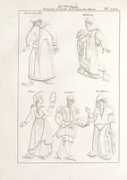 An illustration from Recherches sur les costumes, les moeurs, les usages religieux, civils et militaires des anciens peuples : [Volume 3] / par J. Mailliot, ... publié par P. Martin (1809)