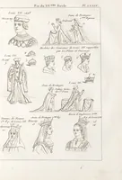 Picture 62 of 77 from Recherches sur les costumes, les moeurs, les usages religieux, civils et militaires des anciens peuples : [Volume 3] / par J. Mailliot, ... publié par P. Martin (1809), leaf 333