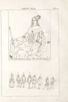 An illustration from Recherches sur les costumes, les moeurs, les usages religieux, civils et militaires des anciens peuples : [Volume 3] / par J. Mailliot, ... publié par P. Martin (1809)