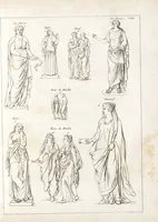 An illustration from Recherches sur les costumes, les moeurs, les usages religieux, civils et militaires des anciens peuples : [Volume 1] / par J. Mailliot, ... publié par P. Martin (1809)