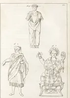 An illustration from Recherches sur les costumes, les moeurs, les usages religieux, civils et militaires des anciens peuples : [Volume 1] / par J. Mailliot, ... publié par P. Martin (1809)