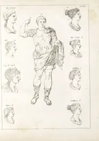 An illustration from Recherches sur les costumes, les moeurs, les usages religieux, civils et militaires des anciens peuples : [Volume 1] / par J. Mailliot, ... publié par P. Martin (1809)