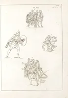 An illustration from Recherches sur les costumes, les moeurs, les usages religieux, civils et militaires des anciens peuples : [Volume 1] / par J. Mailliot, ... publié par P. Martin (1809)