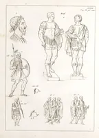 An illustration from Recherches sur les costumes, les moeurs, les usages religieux, civils et militaires des anciens peuples : [Volume 1] / par J. Mailliot, ... publié par P. Martin (1809)