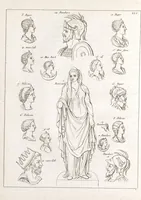An illustration from Recherches sur les costumes, les moeurs, les usages religieux, civils et militaires des anciens peuples : [Volume 1] / par J. Mailliot, ... publié par P. Martin (1809)