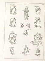 An illustration from Recherches sur les costumes, les moeurs, les usages religieux, civils et militaires des anciens peuples : [Volume 1] / par J. Mailliot, ... publié par P. Martin (1809)