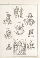 Picture 50 of 82 from Recherches sur les costumes, les moeurs, les usages religieux, civils et militaires des anciens peuples : [Volume 1] / par J. Mailliot, ... publié par P. Martin (1809), leaf 324