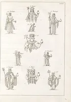 An illustration from Recherches sur les costumes, les moeurs, les usages religieux, civils et militaires des anciens peuples : [Volume 1] / par J. Mailliot, ... publié par P. Martin (1809)