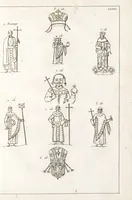 An illustration from Recherches sur les costumes, les moeurs, les usages religieux, civils et militaires des anciens peuples : [Volume 1] / par J. Mailliot, ... publié par P. Martin (1809)