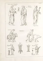 An illustration from Recherches sur les costumes, les moeurs, les usages religieux, civils et militaires des anciens peuples : [Volume 1] / par J. Mailliot, ... publié par P. Martin (1809)
