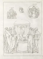 Picture 74 of 82 from Recherches sur les costumes, les moeurs, les usages religieux, civils et militaires des anciens peuples : [Volume 1] / par J. Mailliot, ... publié par P. Martin (1809), leaf 519