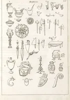 An illustration from Recherches sur les costumes, les moeurs, les usages religieux, civils et militaires des anciens peuples : [Volume 1] / par J. Mailliot, ... publié par P. Martin (1809)