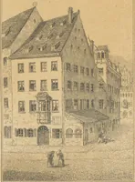 Picture 29 of 72 from Bilderhefte zur Geschichte des Bücherhandels und der mit demselben verwandten Künste und Gewerbe / herausgegeben von Heinrich Lempertz (1853), leaf 44