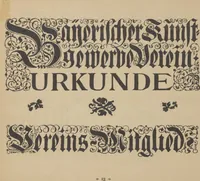 An illustration from Alphabete und Ornamente (1891)