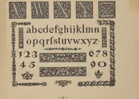 An illustration from Alphabete und Ornamente (1891)
