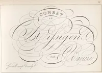 Picture 12 of 35 from Álbum graphique : recueil d'alphabets français, étrangers et ornés, couronnes, armes, supports, chiffres entrelacés et ornés : [volume 2] / monogrammes tires d'anciens manuscrits et composés par J. Girault (1870), leaf 39