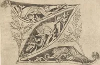 An illustration from Gothic alphabets / the text by Jaro Springer (1897)
