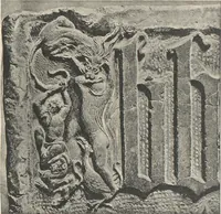 An illustration from Gothic alphabets / the text by Jaro Springer (1897)