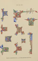 Picture 20 of 42 from Alphabets : numerals, and devices of the middle ages / by Henry Shaw, F.S.A (1845), leaf 24