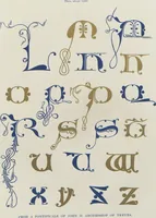 Picture 26 of 42 from Alphabets : numerals, and devices of the middle ages / by Henry Shaw, F.S.A (1845), leaf 30