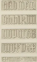 An illustration from Alphabets : numerals, and devices of the middle ages / by Henry Shaw, F.S.A (1845)