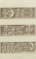 Picture 30 of 42 from Alphabets : numerals, and devices of the middle ages / by Henry Shaw, F.S.A (1845), leaf 36