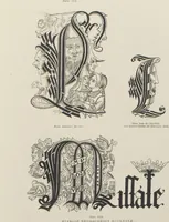 An illustration from Alphabets : numerals, and devices of the middle ages / by Henry Shaw, F.S.A (1845)