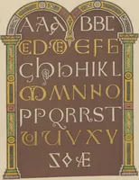 An illustration from Alphabets : numerals, and devices of the middle ages / by Henry Shaw, F.S.A (1845)