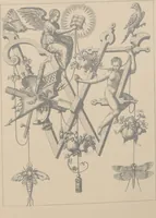 An illustration from A new artistic alphabet / designed by Theodore de Bry, Frankfort-on-Main, 1595 (1880)