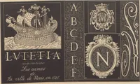 Picture 15 of 25 from Les petits alphabets du brodeur : compositions originales inspirées de nos grandes époques décoratives / par Ed. Guichard, leaf 15