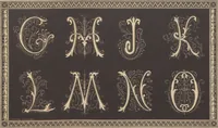 Picture 16 of 25 from Les petits alphabets du brodeur : compositions originales inspirées de nos grandes époques décoratives / par Ed. Guichard, leaf 16