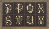 Picture 17 of 25 from Les petits alphabets du brodeur : compositions originales inspirées de nos grandes époques décoratives / par Ed. Guichard, leaf 17