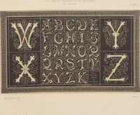 Picture 18 of 25 from Les petits alphabets du brodeur : compositions originales inspirées de nos grandes époques décoratives / par Ed. Guichard, leaf 18