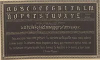 An illustration from Les petits alphabets du brodeur : compositions originales inspirées de nos grandes époques décoratives / par Ed. Guichard