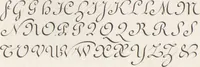 An illustration from Álbum graphique : recueil d'alphabets français, étrangers et ornés, couronnes, armes, supports, chiffres entrelacés et ornés : [volume 1] / monogrammes tires d'anciens manuscrits et composés par J. Girault (1870)