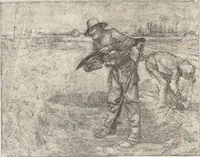 Picture 15 of 37 from Bastien-Lepage, sa vie et ses oeuvres, 1848-1884 / étude par L. de Fourcaud ; publié sous la directionde F.-G. Dumas (1885), leaf 32