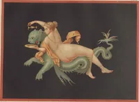 Picture 20 of 30 from The most beautiful walls in Pompeii, reproduced in chromolithography... / with explanatory notes by E. Presuhn (1877), leaf 54