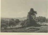 Picture 10 of 21 from Gallery of landscape painters : comprising twenty-four illustrations of American scenery, from paintings by G.L. Brown, W.H. Beard, Casilear, Colman, DeHaas, Gignoux, William Hart, James M. Hart, Hill, Hinshelwood, Hubbard, Inness, Kensett, Momberger, J.D. Smillie, Geo. H. Smillie, Whittredge ; Engraved on steel, by eminent engravers, with letter-press descriptions (1872), leaf 25