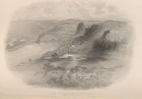 Picture 18 of 21 from Gallery of landscape painters : comprising twenty-four illustrations of American scenery, from paintings by G.L. Brown, W.H. Beard, Casilear, Colman, DeHaas, Gignoux, William Hart, James M. Hart, Hill, Hinshelwood, Hubbard, Inness, Kensett, Momberger, J.D. Smillie, Geo. H. Smillie, Whittredge ; Engraved on steel, by eminent engravers, with letter-press descriptions (1872), leaf 43