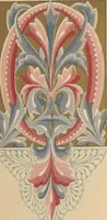 An illustration from The Psalms of David / illuminated by Owen Jones (1861)