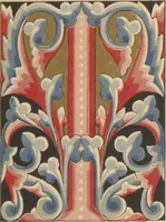 An illustration from The Psalms of David / illuminated by Owen Jones (1861)