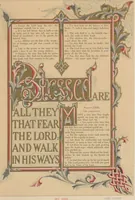Picture 31 of 38 from The Psalms of David / illuminated by Owen Jones (1861), leaf 97