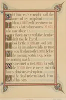 An illustration from The Psalms of David / illuminated by Owen Jones (1861)