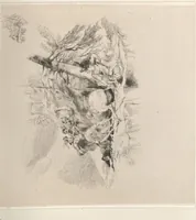 An illustration from Original etchings / by Sir George Hayter, historical and portrait painter to His Majesty the King of Belgium, and member of the Academy of Rome, Florence, Bologna, Parma and Venice : forty-six etchings (1879)