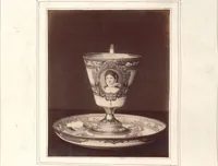 Picture 8 of 60 from A descriptive catalogue of a collection of royal historical porcelain, designed and painted in Europe during the eleven years beginning 1878 and ending 1889 : holograph and photographs, [189-?] / by J.S. Potter (1878), leaf 13