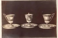 Picture 10 of 60 from A descriptive catalogue of a collection of royal historical porcelain, designed and painted in Europe during the eleven years beginning 1878 and ending 1889 : holograph and photographs, [189-?] / by J.S. Potter (1878), leaf 15