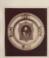 Picture 27 of 60 from A descriptive catalogue of a collection of royal historical porcelain, designed and painted in Europe during the eleven years beginning 1878 and ending 1889 : holograph and photographs, [189-?] / by J.S. Potter (1878), leaf 34